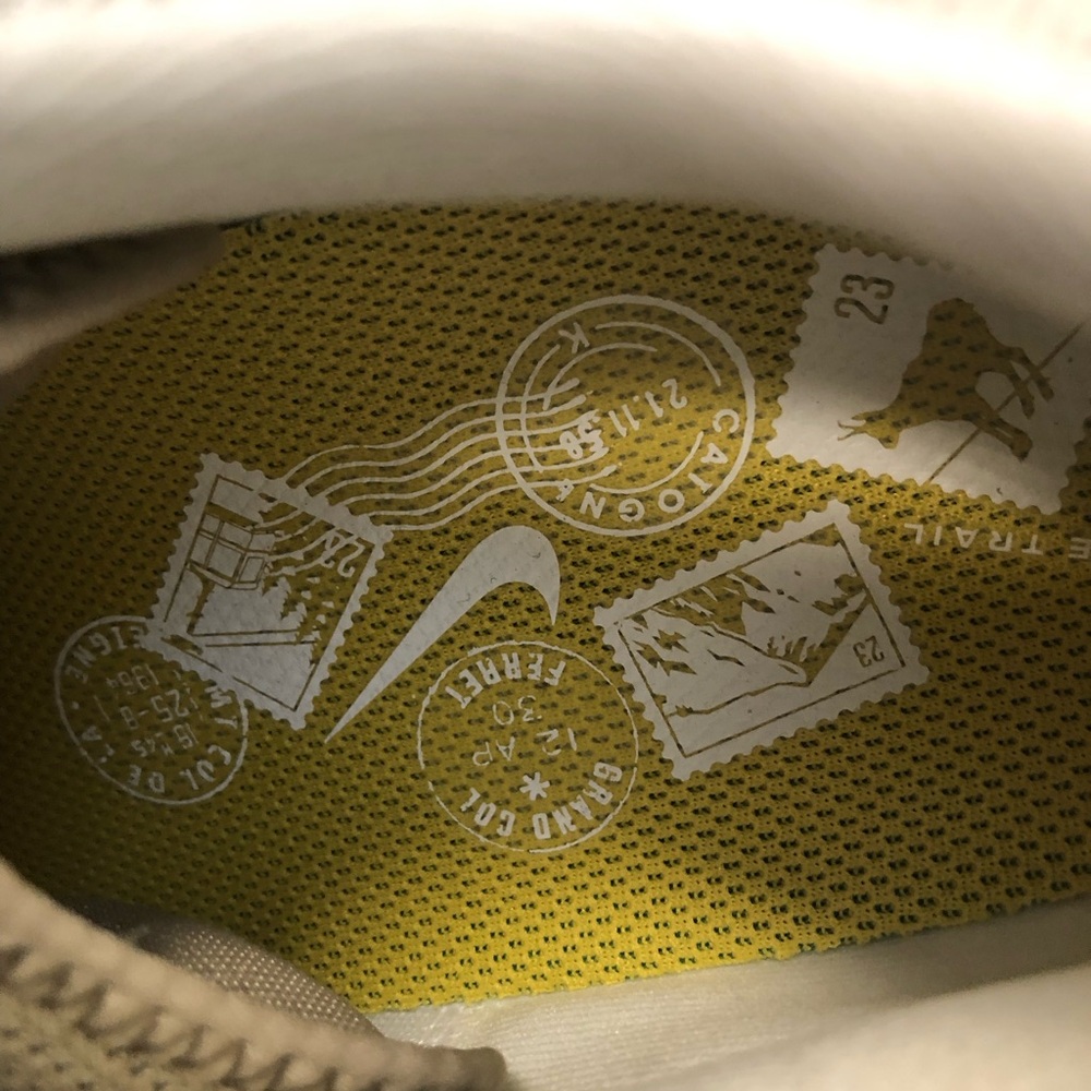 Level SS/New - Nike React Pegasus Trail 4 Low Pale Ivory Khaki - DJ6158-100 new - Picture 3 of 6